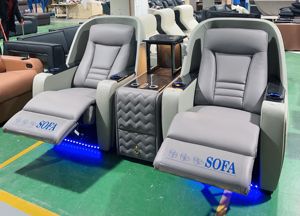 Juego de sofá reclinable de huevo con gabinete de vino Película casera disfrutar relajarse tiempo de <span class=keywords><strong>vida</strong></span> sofá amante asiento para sala de cine sala de estar - Product Image 3