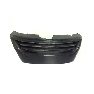 Nhà Máy ODM sợi carbon phía trước bội thu trên lưới tản nhiệt xe nướng màu đen cho 2009-2012 <span class=keywords><strong>VW</strong></span> Passat <span class=keywords><strong>CC</strong></span> - Product Image 5