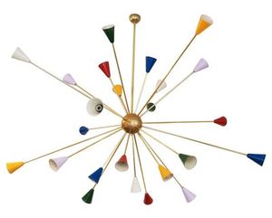 Lampade a ragno Vintage a 10 teste lampadario a filamento Edison Vintage illuminazione a sospensione a ragno a soffitto regolabile fai-da-te - Product Image 6