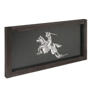 8x16 Pouces Empire Romain Chevalier UV-Imprimé En Bois Plaque Vintage Maison Accent En Bois Mur Art Décor - Product Image 1