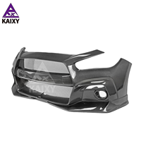 Pare-chocs avant en fibre de carbone style LB V2 pour Infiniti Q50 Q50S Q50L V37 Red Sport Luxury Upgrade Blitz Style Bodykit 2015-2023