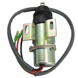 โซลินอยด์หยุดเครื่องยนต์ 12V ใหม่ รุ่น 716/30153 สำหรับรถขุดตีนตะขาบ JCB 8052 8060 มีสินค้าในสต็อก - Product Image 3