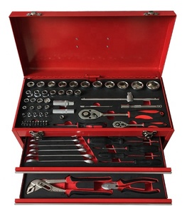 Professionale 85PCS Repaire Chiave della Chiave <span class=keywords><strong>Kit</strong></span> di Utensili A Mano, Meccanico Strumento di Metallo Set - Product Image 1