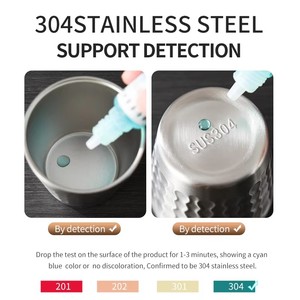 Tazza da Caffè in Acciaio Inox 304 <span class=keywords><strong>a</strong></span> Doppia Parete, Riutilizzabile, Personalizzabile con Logo per Regali Aziendali - Product Image 5