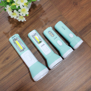 Linterna LED COB Recargable por USB, Linterna Recargable con Luces Laterales, Luz Blanca, Luz de Emergencia, Luz de Trabajo - Product Image 5