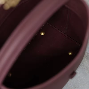 Nouveauté 2025 – Sacs à main et sacs fourre-tout de luxe pour femmes en cuir de vachette de qualité supérieure, couleur bordeaux, personnalisables - Product Image 2