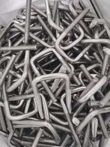 Din3570 <span class=keywords><strong>U</strong></span>-Type boulon <span class=keywords><strong>de</strong></span> <span class=keywords><strong>fixation</strong></span> en acier inoxydable <span class=keywords><strong>U</strong></span>-Bolt pinces en acier au carbone B7 rondelles plaque <span class=keywords><strong>U</strong></span> vis plaine prix concurrentiel - Product Image 3