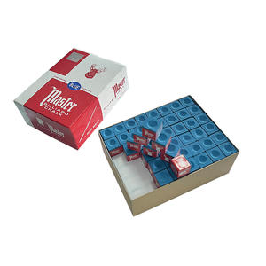 Vente chaude 144 pièces par boîte Blue Oiliness Master Billiards Chalk - Product Image 5