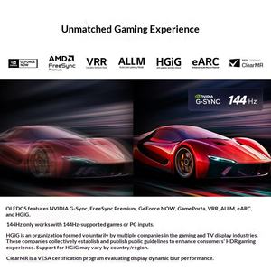 Téléviseur à écran plat pour jeux de compétition électrique 4K OLED42C5PCA, série 48/55/65/77/83C5, garantie de 12 mois - Product Image 3