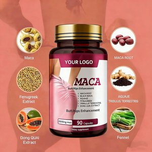 Capsules de Maca <span class=keywords><strong>Noire</strong></span> Personnalisées OEM/ODM – Pilules de Maca Ultime pour l'Augmentation des Fesses et des Hanches - Product Image 4