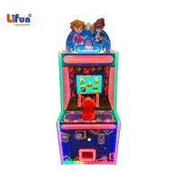 LIFUN Pistolet à eau en plastique compact, machine de tir à monnayeur pour enfants, modèle Marine Squad, distributeur de balles surprise en option