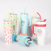 40oz nuevo acero inoxidable 304 taza de coche de Navidad Barra de hielo Taza Termo soporte personalizado de fábrica al por mayor precios bajos