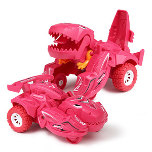Nouvelle voiture de dinosaure transformable, jouets de voiture de transformation, voiture de dinosaure à glisse inertielle, <span class=keywords><strong>jouet</strong></span> de transformation automatique, cadeaux incroyables pour les garçons, <span class=keywords><strong>jouet</strong></span> pour enfants - Product Image 2