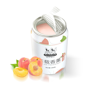 モモネクターレモン200g固体芳香剤ゲルカーホーム浴室用クローゼット長持ち香り - Product Image 2