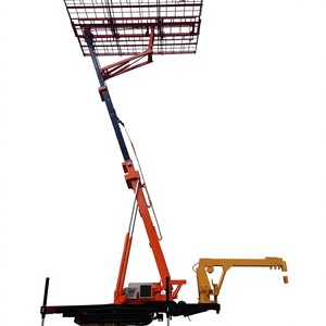 Plateforme élévatrice montée sur chenilles, entièrement hydraulique, intelligente, pour travailleur aérien, capacité 4 tonnes, hauteur 26,7 m pour travaux en altitude - Product Image 1