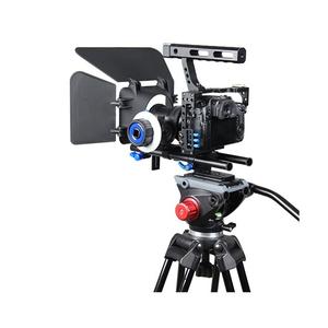 Buon accessorio per Studio fotografico stabilizzatore per fotocamera DSLR Rig Movie Kit Tiktok sistema di stabilizzazione gabbia di supporto Matte Box Focus D221 - Product Image 1