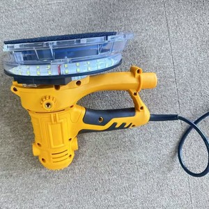Lijadora de pared eléctrica de 1500W con accionamiento directo, 220V, enchufe europeo, calidad profesional, con bolsa para polvo incluida, para lijado de paredes - Product Image 2