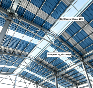 Prefabricated Light Steel Structure CowHouse Barn Poultry Pig Chicken Horse Goat Shed Farm Farming Stable Building - Product Image 5