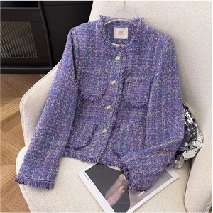 Autunno di lusso <span class=keywords><strong>donna</strong></span> nuova moda fiore grosso Top all'ingrosso di <span class=keywords><strong>giacche</strong></span> di abbigliamento - Product Image 6