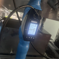 Débitmètre ultrasonique non invasif DWEL FMU200 à fixation par pince DN10-DN50 en acier inoxydable OEM pour petits tuyaux