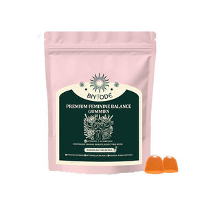 Gomitas Probióticas Femeninas OneBtanicl, Apoyan el Equilibrio del pH, la Salud Intestinal y el Sistema Inmunológico, Gomitas Probióticas para Mujeres con Olmo Resbaladizo - Product Image 1