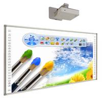 96 pouces école infrarouge doigt multi écran tactile interactif électronique projecteur écriture tableau blanc Smart Portable Board
