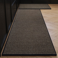 Tapis de cuisine en lin de qualité supérieure, base en caoutchouc résistante à l'usure, dimensions personnalisées, un incontournable pour la maison