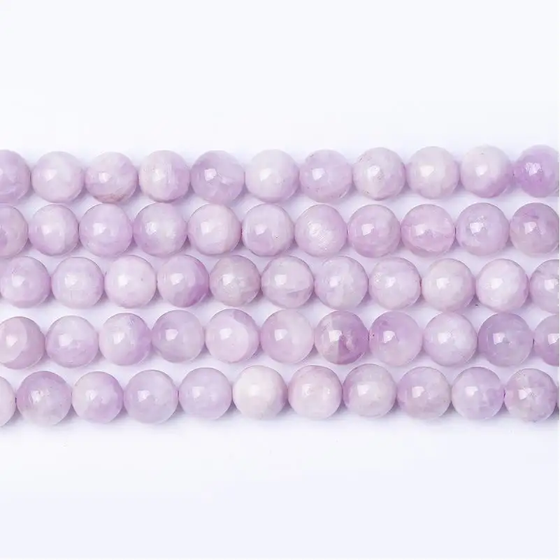 Ice Jade Beads Crystal Custom Logo Glass For Bracelet Making Gold Filled 20mm Natural Stone Jade Wooden Beads For Jewelry Making