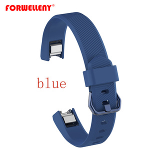 Doble Color de silicona suave de la banda de muñeca correa para <span class=keywords><strong>Fitbit</strong></span> <span class=keywords><strong>Alta</strong></span>/<span class=keywords><strong>Alta</strong></span> <span class=keywords><strong>HR</strong></span>/Ace inteligente pulsera ajustable - Product Image 1