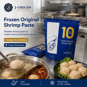 กุ้งแห้งบดรสออริจินัลสำหรับชาบู อาหารทะเล 150 กรัม/500 กรัม อายุการเก็บรักษา 12 เดือน บรรจุภัณฑ์สำหรับขายปลีก ร้านอาหาร ครัว บริการจัดส่งอาหาร - Product Image 5