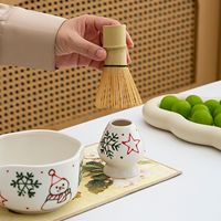 Geling OEM Céramique Matcha Chawan Bol Bec 2025 Hot Selling Matcha Accessoires Set Personnalisé avec Cuillère Matcha