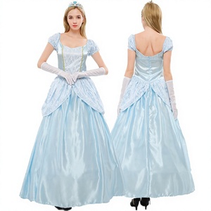 <span class=keywords><strong>Abito</strong></span> da Principessa <span class=keywords><strong>Disney</strong></span> Sissi per Halloween 2018, Costume da Biancaneve in Poliestere per Cosplay - Product Image 2