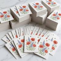 Étiquette en papier de graines de mode circulaire |   Étiquette 100% biodégradable |   Carte Plantable pour les Marques Européennes de Mode Durable