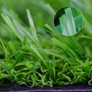 Césped <span class=keywords><strong>Artificial</strong></span> Económico de 15 mm y 3 Tonos Verde de Jiangsu para Jardinería, Uso Residencial o en Techos para Presupuestos Bajos - Product Image 2