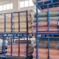 Fabrication en gros de tissu en polyester 100% imprimé dispersé en microfibre pour la literie tissu hometextile