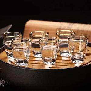 Verre à shot de 30 ml (1 oz), verre transparent résistant au lave-vaisselle pour la dégustation de whisky et de <span class=keywords><strong>vodka</strong></span>, pour bars et restaurants, en gros - Product Image 2
