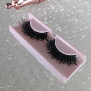 Pestañas Postizas de Marca Privada, Tipo Tira Superior e Inferior, con Aspecto de Extensión, 25mm, Efecto Spike Wispy, Venta al por Mayor, Hechas a Mano, de Visón Esponjoso - Product Image 6