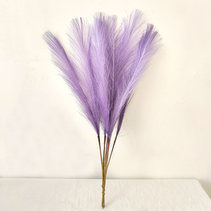 Nouvelles Couleurs Entières : Mini Herbe de la Pampa Artificielle – Vente Chaude pour la Décoration Intérieure ou les Murs de Pampa Artificielle - Product Image 2