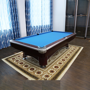 Mesa de billar de madera maciza de 9 y 8 pies con sistema de retorno de bolas JKP-6 - Product Image 3