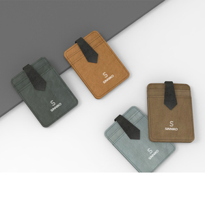 Porte-cartes professionnel personnalisé en cuir fin, design bifold, luxe, bleu, porte-cartes Bellroy, étui pour porte-cartes, porte-cartes d'affaires - Product Image 1