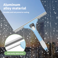 Meilleure vente bouteille en aluminium Spray fenêtre raclette multi-usages outil de nettoyage pour voiture ménage verre douche essuie-glace en plastique