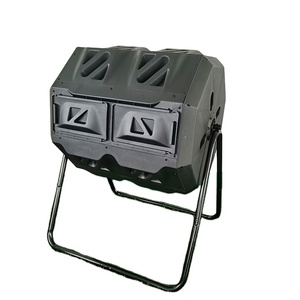 High Quality Worm Farm Container Waste Storage Tumbling 160L Compost Bin Garden