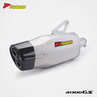 Système d'échappement de moto en fibre de carbone 3D Forsound Factory à prix de gros pour R1300GS, silencieux Akrapovic pour R1200 R1250GS