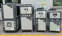 Refroidisseur d'eau industriel automatique de 10 CV avec fonctions d'économie d'énergie et respectueuses de l'environnement