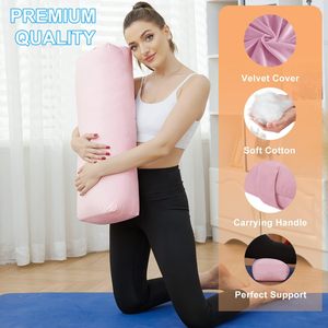 Coussin de yoga pour le yoga réparateur et la méditation - Coussin de soutien multifonctionnel pour le yoga, équilibre et correction de la posture - Product Image 2