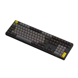 Teclado <span class=keywords><strong>Akko</strong></span> Black & Gold 5108B Plus Cherry Profile Tri-mode Teclado completo con diseño RGB ISO orientado al norte - Product Image 1