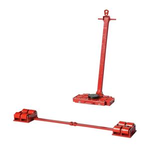 8 toneladas de patines 4 ruedas se skate de carro de transporte de carga de trolley dolly skate 12 toneladas de rueda de goma X8 + Y8 - Product Image 1