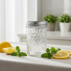 Bocaux en verre de qualité supérieure pour caviar et confitures, avec col en verre, écologiques, résistants à la chaleur, pour le stockage de gelées, bonbons et aliments pour bébés - Product Image 4
