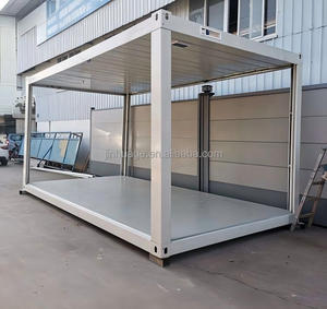 Casa Contenedor Modular de Tres Niveles con Panel Sándwich y Escalera Exterior para Obras de Construcción, Casa Prefabricada - Product Image 3