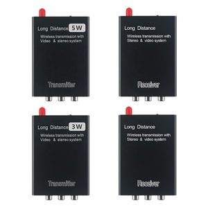 2.4G 3W 5W Bộ chuyển đổi không dây AV người gửi âm thanh video máy phát và máy thu 3000mw cho CCTV Camera <span class=keywords><strong>VCR</strong></span> ghi RC màn hình - Product Image 2